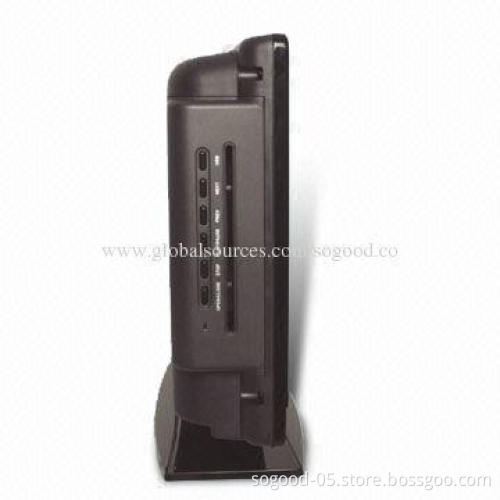 15.4-inch LCD-DVD Combo, Built-in DVD Player, Supports CD, MP3, MP4, VCD, DVD, DivX and More